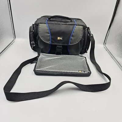 Case Logic Black Camera Shoulder Bag Camcorder DSLR Compact Organizer - Image 1 of 4