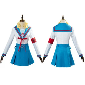 The Melancholy of Haruhi Suzumiya Cosplay JK Dress School Uniform Costumes Suit - Picture 1 of 7