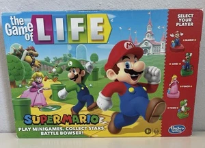 Hasbro Gaming The Game of Life Super Mario Edition Board - Picture 1 of 4