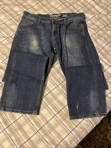 Wrangler Retro Slim Straight Men’s Jeans-WLT88BZ Tag: 36x36 Actual: 38x35 - Picture 1 of 6