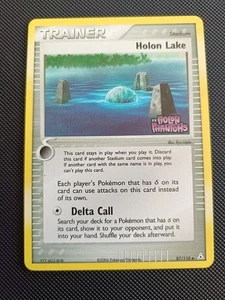 Pokemon Holon Lake 87/110 Holo Stamped Eng A17 - Imagen 1 de 3