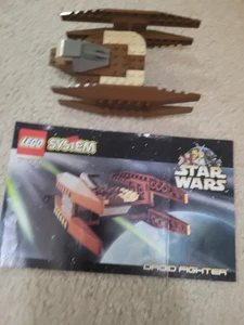 LEGO Star Wars Episodio 1 Droid Fighter 7111 - Completo al 100% - 1999 con manuale - Foto 1 di 4