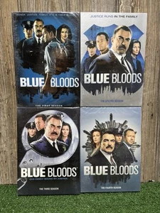 Blue Bloods TV Series Complete Seasons 1 2 3 4 Seasons 1-4 New Sealed - Picture 1 of 3