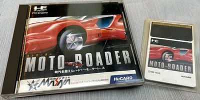 Moto Roader NEC PC Engine HuCard CiB NCS Masaya NCS89002 NTSC-J Japan - Bild 1 von 2