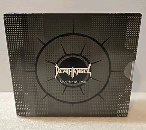Death Angel - Archives & Artifacts CD/DVD BOX SET - 1 DVD 3 CDs - ALL DISCS MINT - Picture 1 of 17