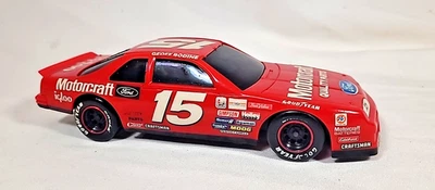 1992 New Bright Friction Car - Geoff Bodine Motorcraft #15 Thunderbird 1:24 - Image 1 of 4