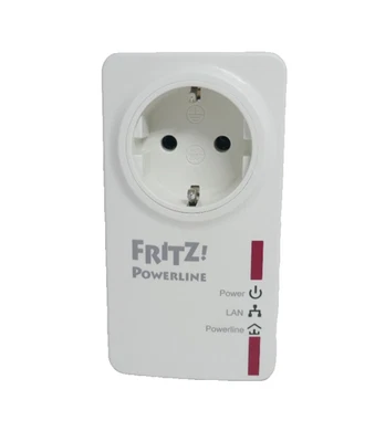 AVM FRITZ! Powerline 530E Netzwerk LAN Steckdosen 500 Mbps Adapter Powerlan Dlan - Bild 1 von 4