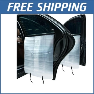 Flexible & Durable Car Door Panel Protection Covers - 4 Set for Tinting - Picture 1 of 8