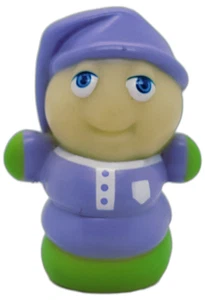 Hasbro 1986 Glo Friends - Figurina giocattolo Glo Worm - Foto 1 di 5