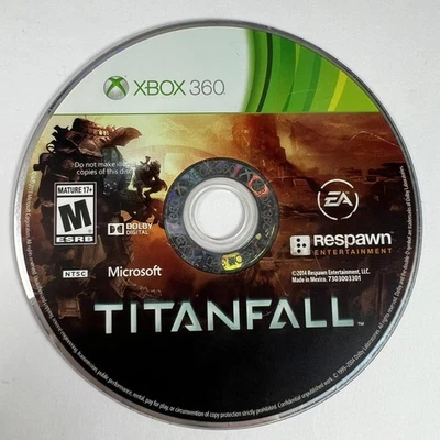 Disco de videojuego Titanfall Microsoft Xbox 360 solo EA Respawn Shooter NTSC 2014 Foto 1 de 4