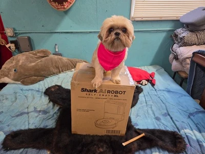 Shark AV2501AE AI Robot Vacuum with XL HEPA Self-Empty Base Bagless 60 day - Image 1 of 4