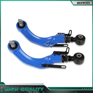 Blue For 06-13 Honda Civic FA FG JDM Rear Adj. Camber Control Arm Kit Emusa 2pcs - Picture 1 of 8