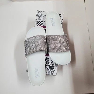 zapatos mujer talla 10 Sparkles Etincelles blanco Foto 1 de 4