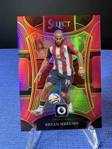2023-24 Panini Select EPL BRYAN MBEUMO /99 Mezzanine Pink Brentford - Picture 1 of 2