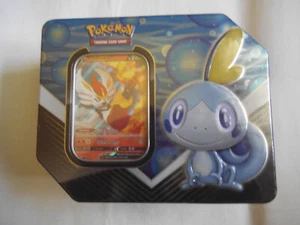 Pokemon TCG Galar Partners Tin ERROR Pack Inteleon V/Cinderace V*Factory Sealed* - Picture 1 of 6