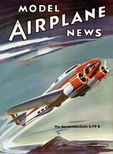 Modellflugzeug News - August 1939 - Magazin Cover Magnet - Bild 1 von 2