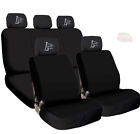 For Ford New Car Truck Seat Covers Live Laugh Love Headrest Black Fabric