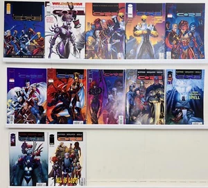 12 WILDCORE COMICS #1-10 COMPLETE SET + PREVIEW /VARIANT RUFFNER IMAGE 1997 NM- - Picture 1 of 1