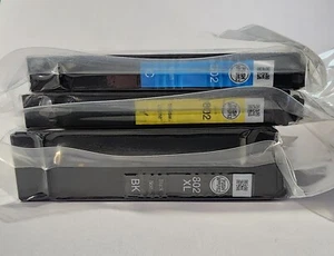 Genuine Epson 802XL Black 802 Cyan and Yellow Cartridges (pack of 3) - Picture 1 of 3