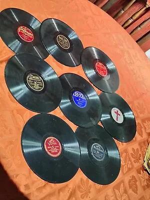 78rpm Record Lot Of 8- Bluebird Victor Decca Columbia- Blue Grass Gospel Jazz ++ - Image 1 of 4