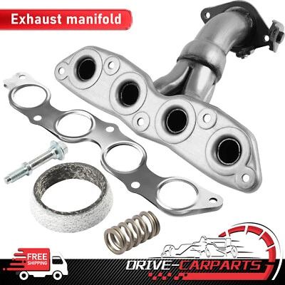 Exhaust Manifold w/ Gasket Kit for Scion xA xB 2004-2006 Toyota Echo 00-05 1.5L - Image 1 of 4