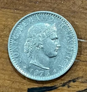 1976 Switzerland 20 Rappen - Picture 1 of 2