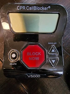 CPR Call Blocker V5000 for Landline Phones Block All Robocalls and Spam - E1a - Zdjęcie 1 z 1