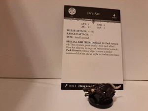D&D Miniatures WOTC Dire Rat 30/72 - Imagen 1 de 1