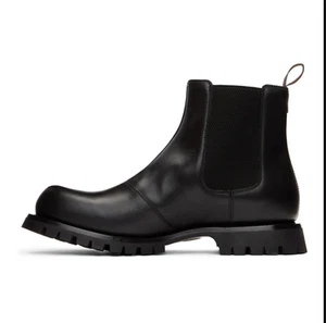 Gucci Black Epilogue Chelsea Boots for Men size US 10 NEW - Picture 1 of 5