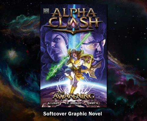 Alpha Clash - Softcover Graphic Novel Cover