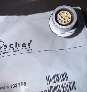 FISCHER CONNECTORS WDE 104 AZ056-130 Hermetic Bulkhead Feedthrough - Picture 1 of 3