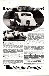 PRINT AD 1939 Buick Dynaflash Engine One Worth Going After General Motors - Picture 1 of 3