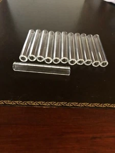 10 Stck. Pyrex Glasrohr 10 mm x 1 mm dick (8 mm-ID) Blasklar 4 Zoll-6 Zoll... - Bild 1 von 4