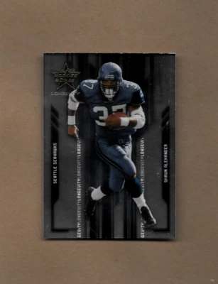 2005 Leaf Rookies & Stars Longevity Shaun Alexander Card #85 Seahawks NM/MT - Image 1 of 4