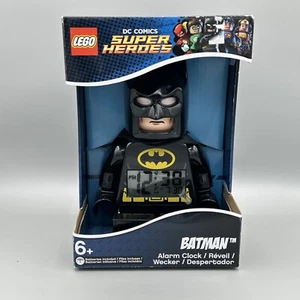 LEGO Batman Minifigure Alarm Clock Sealed DC Super Heroes 9005718 Retired - NIP - Picture 1 of 6