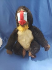 Mandrill Plush 13" Stuffed Chimp Monkey Ape Colorful Bottom