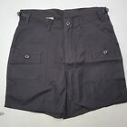 Mens Military Shorts Black Size Medium 31 To 35 Inches NWOT