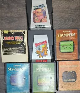 Atari 2600 Spiele - funktionstüchtig in gutem Zustand - Versand aus USA - Bild 1 von 59
