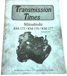 TRANSMISSION TIMES MITSUBISHI KM175 KM176 KM177 TECHNICAL MANUAL 36 PAGES - Bild 1 von 1