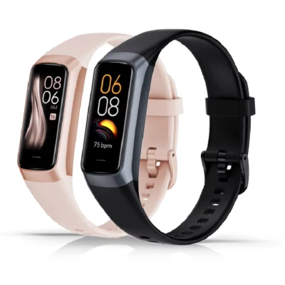 C60 Smart Armband Blutdruck Herzfrequenz Monitor FitnessTracker Körpertemperatur - Bild 1 von 4