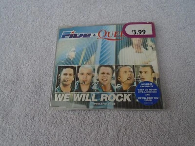 Five + Queen We Will Rock You Music CD Foto 1 de 2