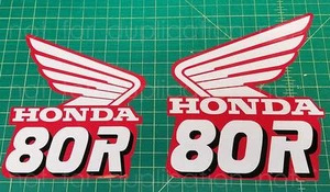89' 1989 CR80 calcomanías de dirtbike pegatinas CR 80 CR80R 250R AHRMA VMX adhesivos - Imagen 1 de 1