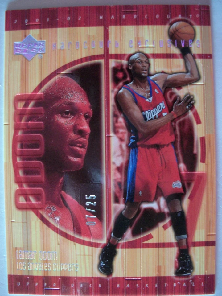 2001-02 Cubierta superior ¡Exclusivos Lamar Odom, cortapelos!! CAJA 5 Foto 1 de 1