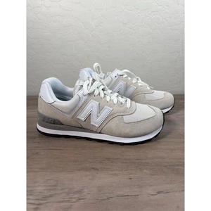 New Balance 574 White Women's Sneaker Size 9.5 Men's 8 EU 41- NWOB - Picture 1 of 8