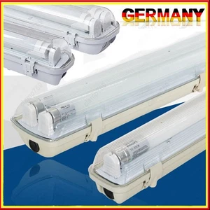 LED Feuchtraumleuchte Wannenleuchte IP65 60/120/150cm Werkstatt Feuchtraumlampe - Bild 1 von 244