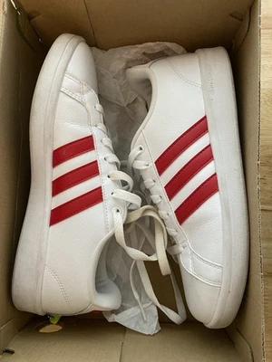 Adidas Mujer Neo Cloudfoam Advantage ROJO Y BLANCO TALLA 8 Foto 1 de 4