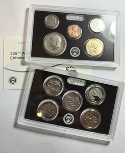 2017-S Enhanced Uncirculated Set US Mint 10 Coins Box & COA - Picture 1 of 4