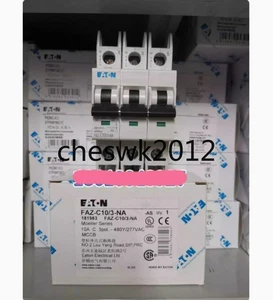1 PIEZA NUEVO EATON MOELLER Micro break FAZ-C10/3-NA 10A3P con certificación UL - Imagen 1 de 3