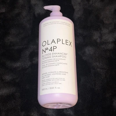 Olaplex No. 4P Blonde Enhancer Toning Shampoo 33.8 oz NEW FREE SHIPPING - Image 1 of 2