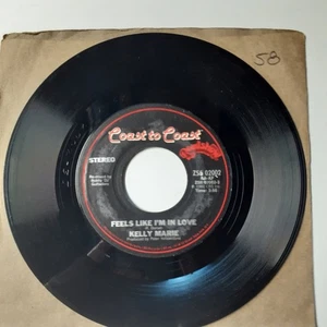 Kelly Marie - Feels Like I'm In Love 7" Record 1981 Coast to Coast Disco 45 RPM - Picture 1 of 2